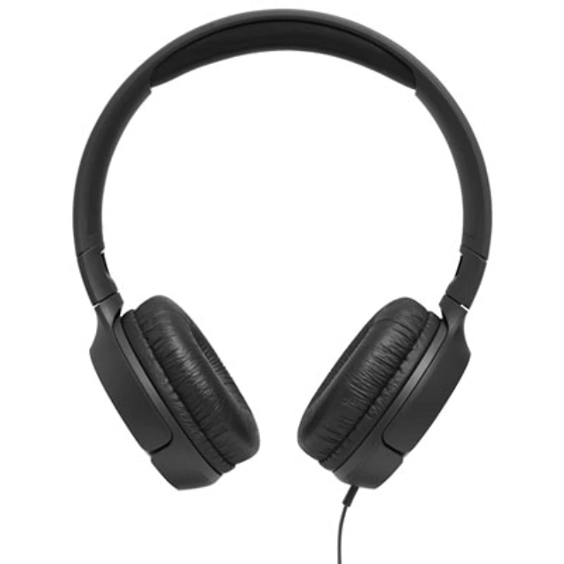 JBL Tune 500 On-Ear Headphones - Black