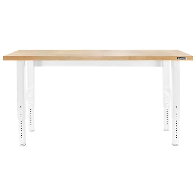 Gladiator72"W Workbench - Hammered White