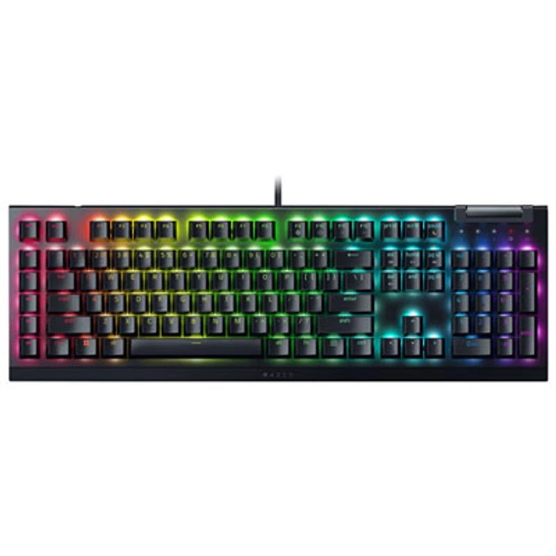 Razer BlackWidow V4 X Mechanical Gaming Keyboard with Chroma RGB - Black
