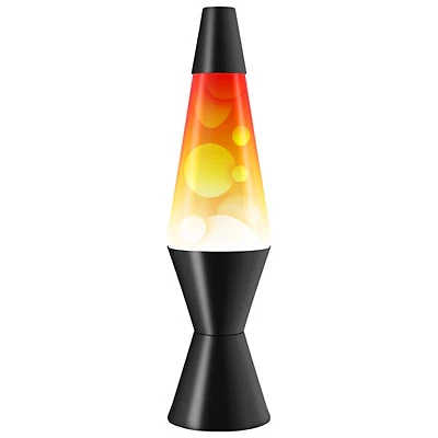 Lava Lite 14.5" Tricolour Lava Lamp - Red/Yellow/White