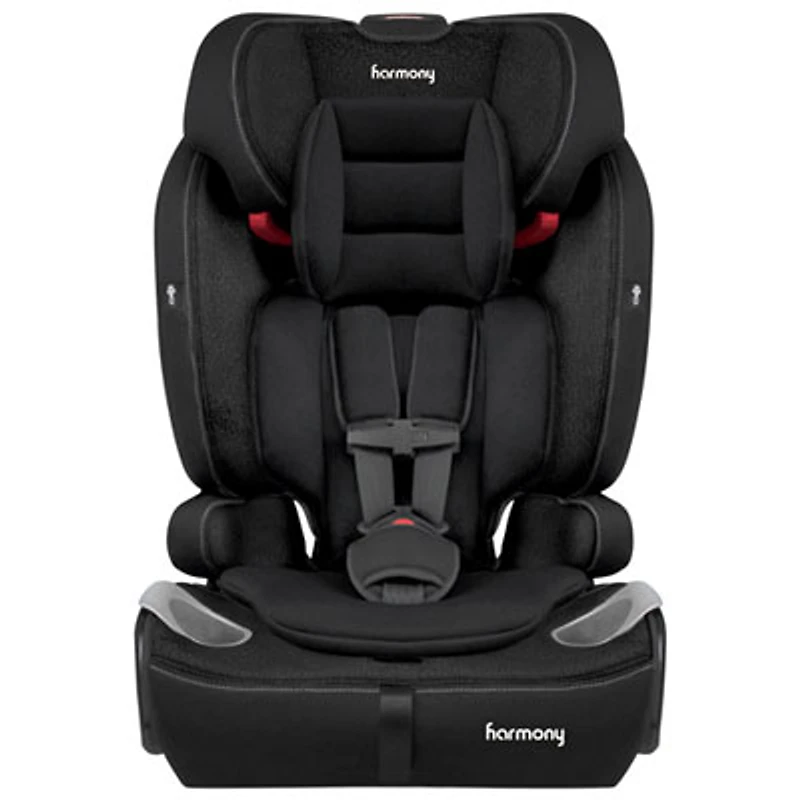 Harmony Commander 3-in-1 Deluxe Harnessed Booster Car Seat - Black