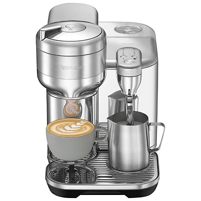 Nespresso Vertuo Creatista Pod Espresso Machine by Breville - Brushed Stainless Steel
