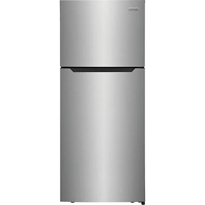 Open Box - Frigidaire 28" 17.6 Cu. Ft. Refrigerator (FFHT1822UV) - Brushed Steel - Scratch & Dent