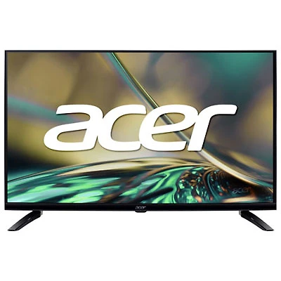 Open Box - Acer 31.5" 720p HD 60Hz 8ms GTG VA LED Smart Monitor (DA320Q bemiiixw) - Black