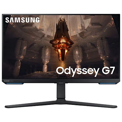 Open Box - Samsung 28" 4K Ultra HD 144Hz 1ms GTG IPS Gaming Monitor (LS28BG702ENXGO) - Black