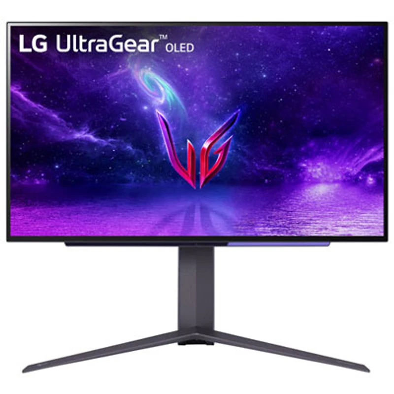 Open Box - LG UltraGear 27" QHD 240Hz 0.03ms GTG OLED G-Sync Gaming Monitor (27GR95QE-B) - Black