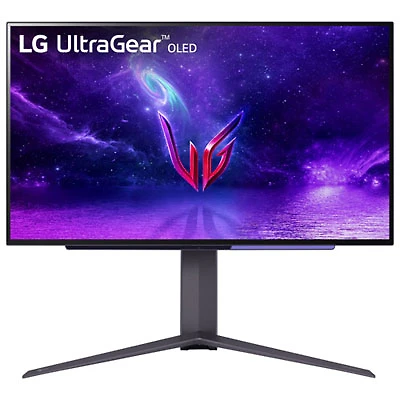 Open Box - LG UltraGear 27" QHD 240Hz 0.03ms GTG OLED G-Sync Gaming Monitor (27GR95QE-B) - Black