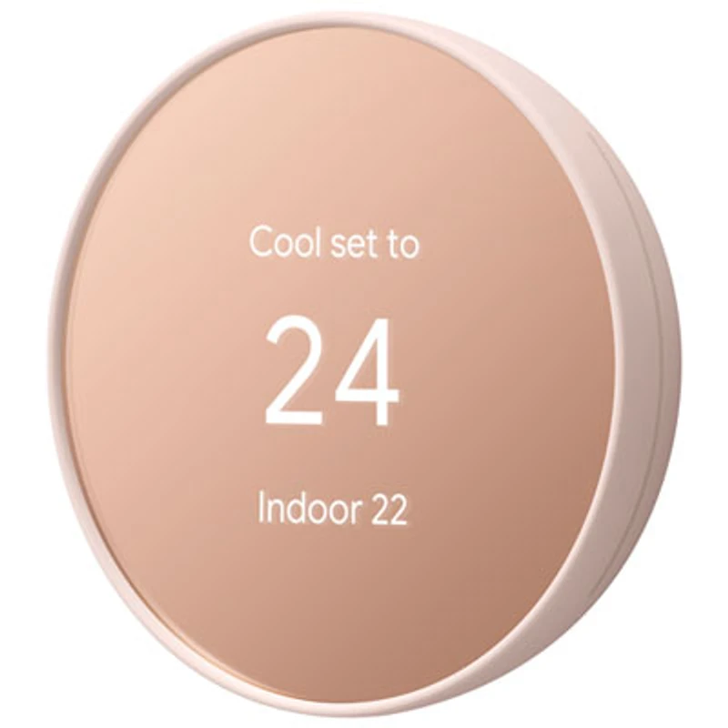 Google Nest Wi-Fi Smart Thermostat - Sand