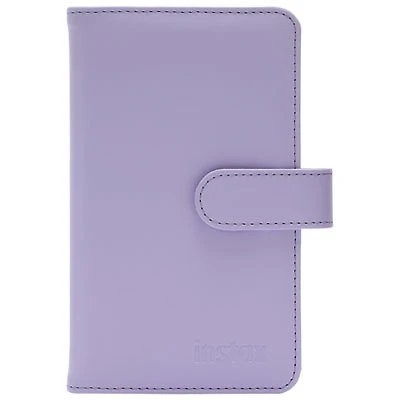 Fujifilm Instax Mini Photo Album - Lilac Purple