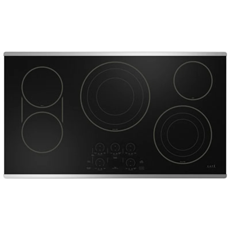 Cafe 36" 5-Element Electric Cooktop (CEP90362TSS) - Stainless Steel