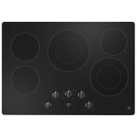 GE 30" 5-Element Electric Cooktop (JEP5030DTBB) - Black