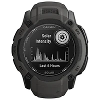 Garmin Instinct 2X Solar 53mm Bluetooth Mutlisport Smartwatch - Graphite