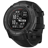 Garmin Instinct 2X Solar Tactical Edition 53mm Bluetooth Mutlisport Smartwatch - Black