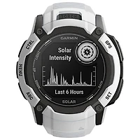 Garmin Instinct 2X Solar 53mm Bluetooth Mutlisport Smartwatch - Whitestone