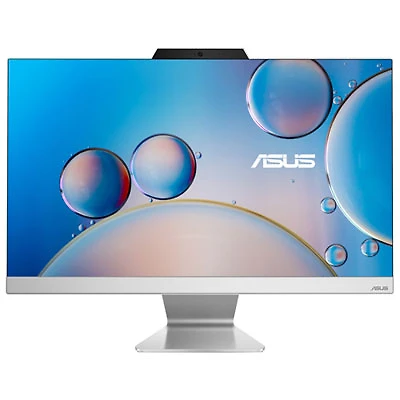 ASUS A3402 23.8" All-in-One PC - White (Intel Pentium Gold 8505/512GB SSD/8GB RAM/Win 11) - Only at Best Buy