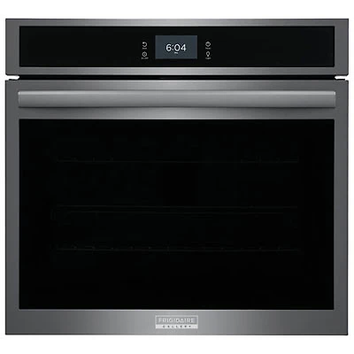 Open Box-Frigidaire Gallery 30" 5.3 Cu. Ft. Combination Electric Wall Oven-Black Stainless-Perfect Condition