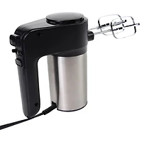 Total Chef 6-Speed Electric Hand Mixer - 250-Watt - Black/Silver