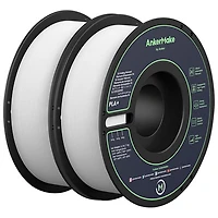 Ankermake Printing 2.7kg PLA+ Filament - 2 Pack - White