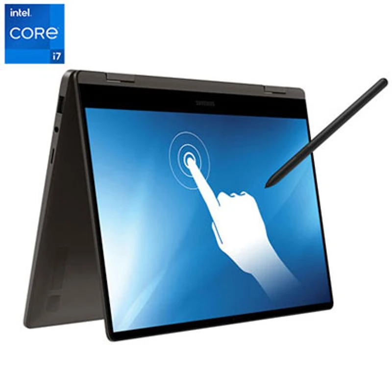 Open Box - Samsung Galaxy Book3 360 13.3" Touchscreen Laptop -Graphite (Intel Core i7-1355U/512GB SSD/16GB RAM)