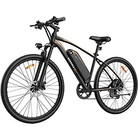 Gyrocopters Brio 350W Electric Mountain Bike with up to 60km Battery Range - Black - Only at Best Buy