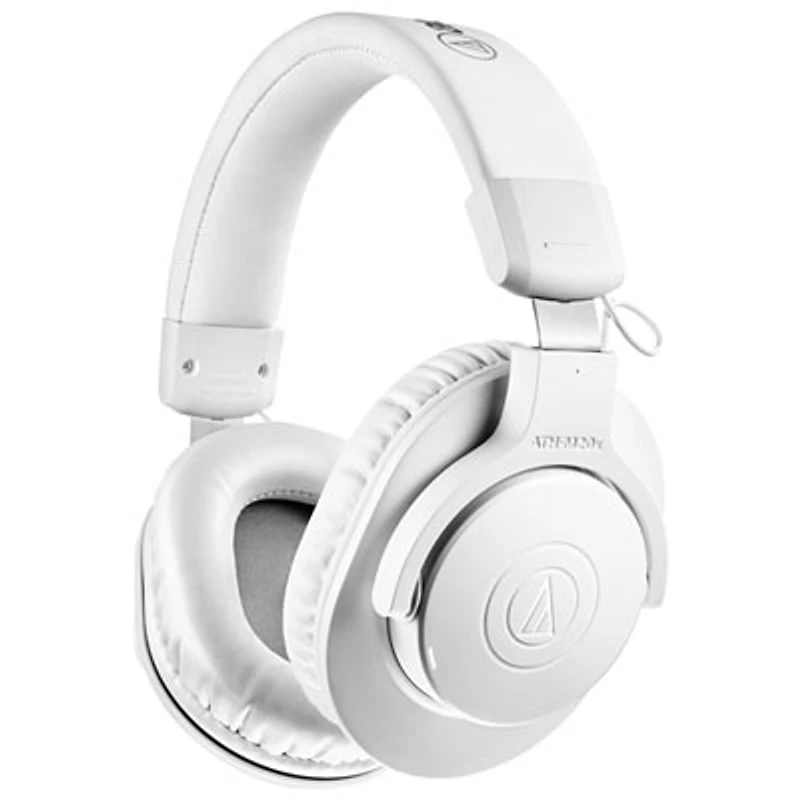 Audio-Technica ATH-M20xBT Over-Ear Sound Isolating Bluetooth Monitor Headphones - White