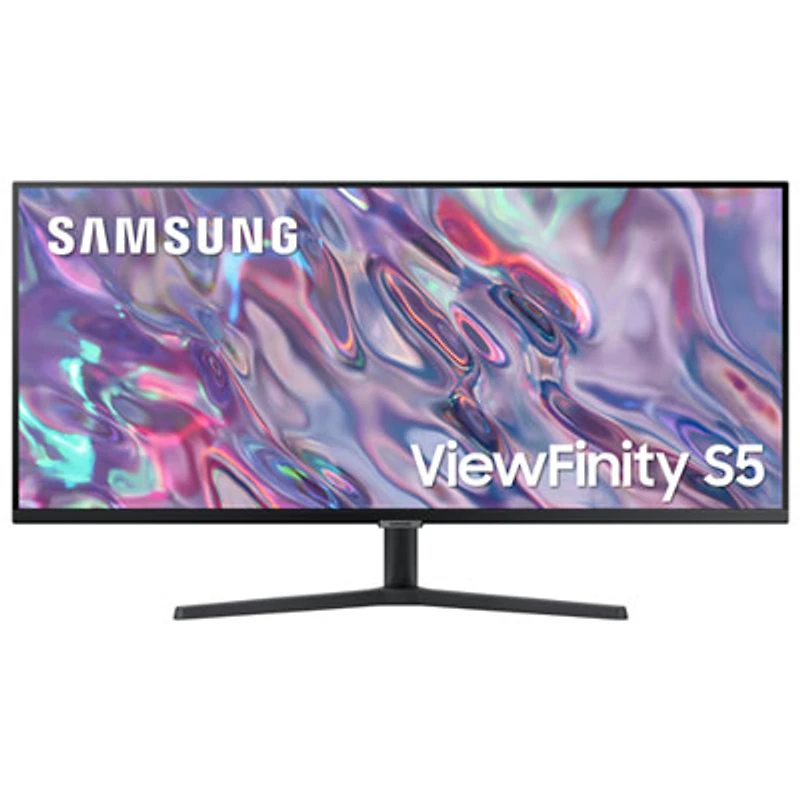 Samsung 34" WQHD 100Hz 5ms GTG VA LED FreeSync Monitor (LS34C50DGANXZA) - Black