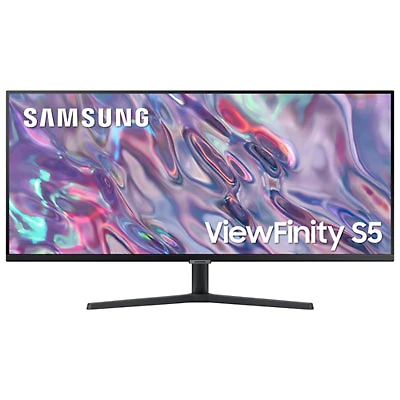 Samsung 34" WQHD 100Hz 5ms GTG VA LED FreeSync Monitor (LS34C50DGANXZA) - Black