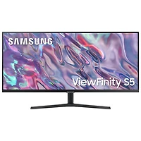 Samsung 34" WQHD 100Hz 5ms GTG VA LED FreeSync Monitor (LS34C50DGANXZA) - Black
