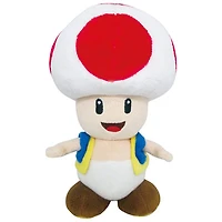 Little Buddies Super Mario Bros Red Toad Plush