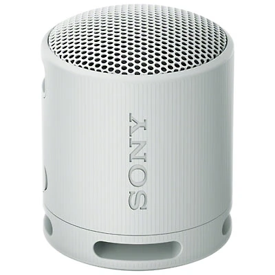 Sony SRS-XB100 Waterproof Bluetooth Wireless Speaker - Light Grey