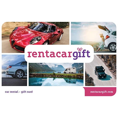 RentacarGift $750 Gift Card - Digital Download