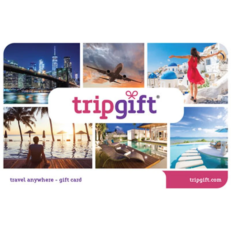 TripGift Travel $500 Gift Card - Digital Download