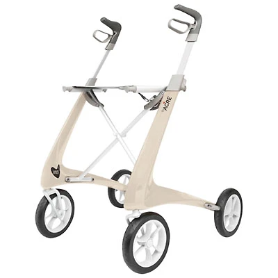 byACRE Carbon Ultralight Regular Rollator Walker