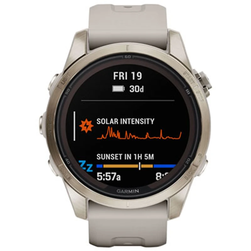 Garmin fēnix 7S Pro Sapphire Solar 42mm Bluetooth Multisport Smartwatch