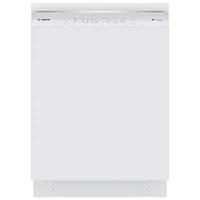 Bosch 24" 46dB Built-In Dishwasher with Third Rack (SHE53C82N) - White