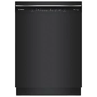 Bosch 24" 46dB Built-In Dishwasher with Third Rack (SHE53C86N) - Black