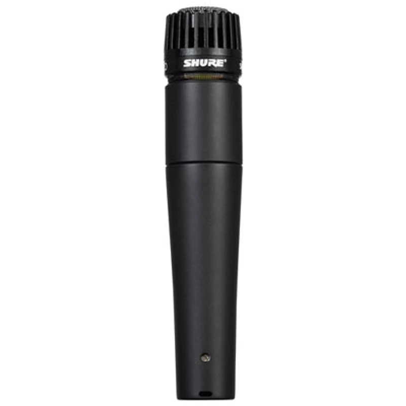 Shure SM57-LC Dynamic Instrument XLR Microphone - Black