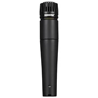 Shure SM57-LC Dynamic Instrument XLR Microphone - Black