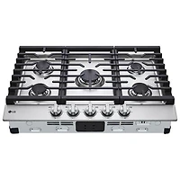 LG 30" 5-Burner Gas Cooktop (CBGJ3023S) - Stainless Steel