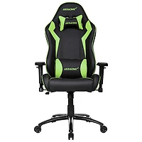 AKRacing Core SX Ergonomic Faux Leather Gaming Chair - Black/Green