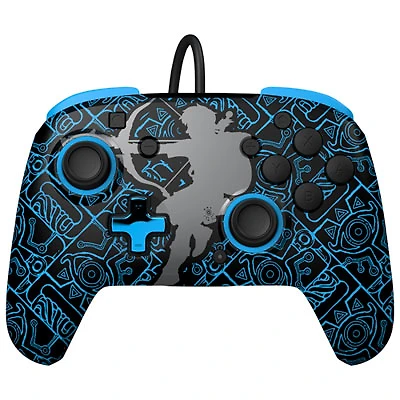 PDP REMATCH Glow Wired Controller for Switch - Legend of Zelda