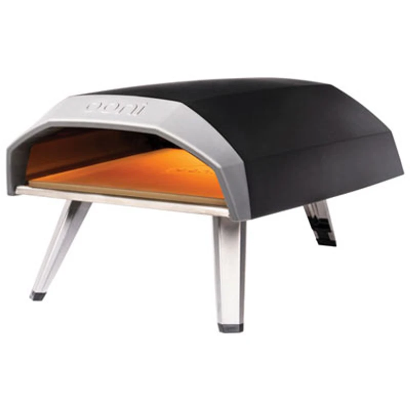 Open Box - Ooni Koda 12" Pizza Oven - Black/Silver