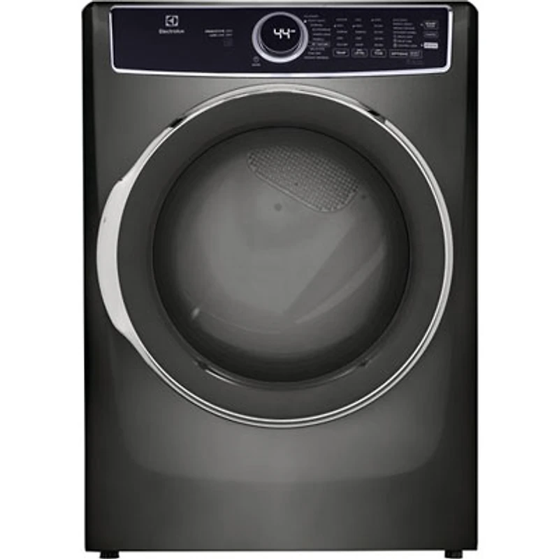 Open Box - Electrolux 8.0 Cu. Ft. Electric Steam Dryer (ELFE753CAT) - Grey - Scratch & Dent
