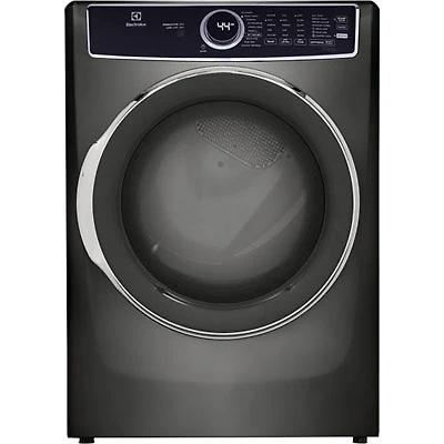 Open Box - Electrolux 8.0 Cu. Ft. Electric Steam Dryer (ELFE753CAT) - Grey - Scratch & Dent