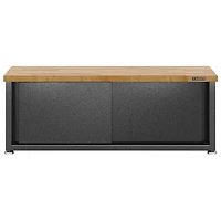 Gladiator Steel Shoe Storage Bench (GAGB54SBJSG) - Hammered Granite
