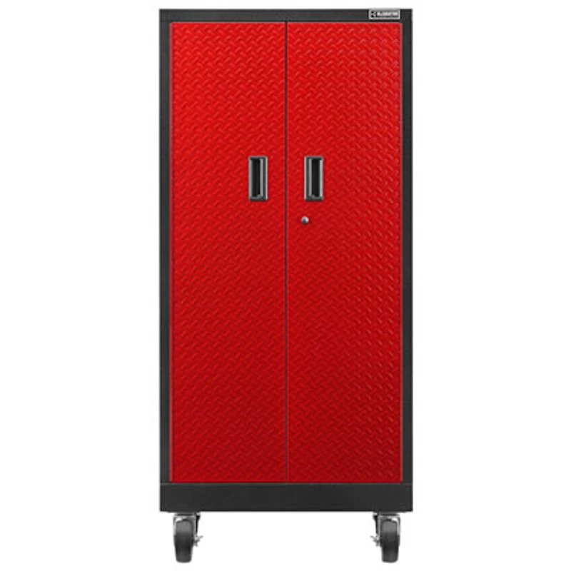 Gladiator Heavy Duty Welded Steel Storage Cabinet (GATB302DDR) - Red Tread