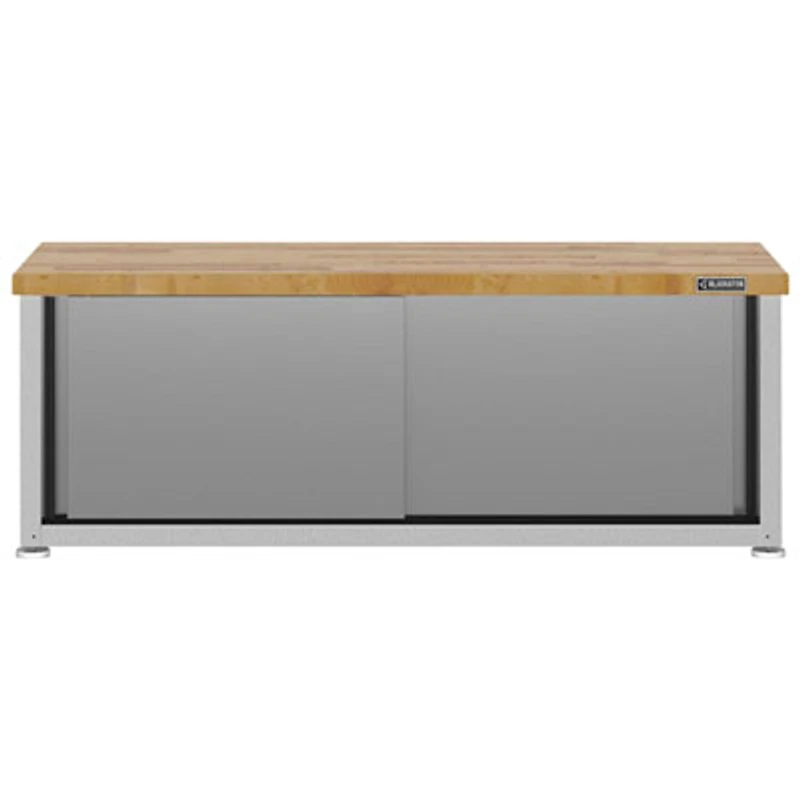 Gladiator Steel Shoe Storage Bench (GAGB54SBJW) - Grey Slate