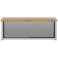 Gladiator Steel Shoe Storage Bench (GAGB54SBJW) - Grey Slate