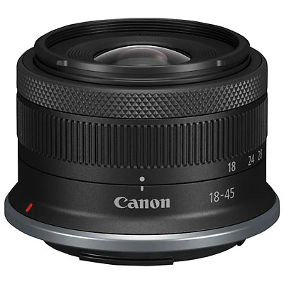 Open Box - Canon RF 18-45mm f/4.5-6.3 IS STM Lens - Black