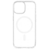 Insignia Fitted Hard Shell Case with MagSafe for iPhone 15 - Clear